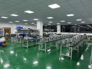 a corner of the production workshop
